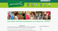 Desktop Screenshot of greenexhibits.org